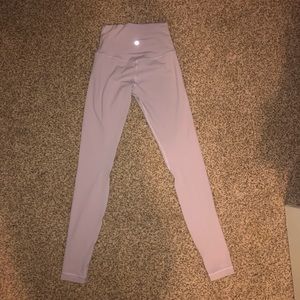 Lululemon size 2, light pink align pant!